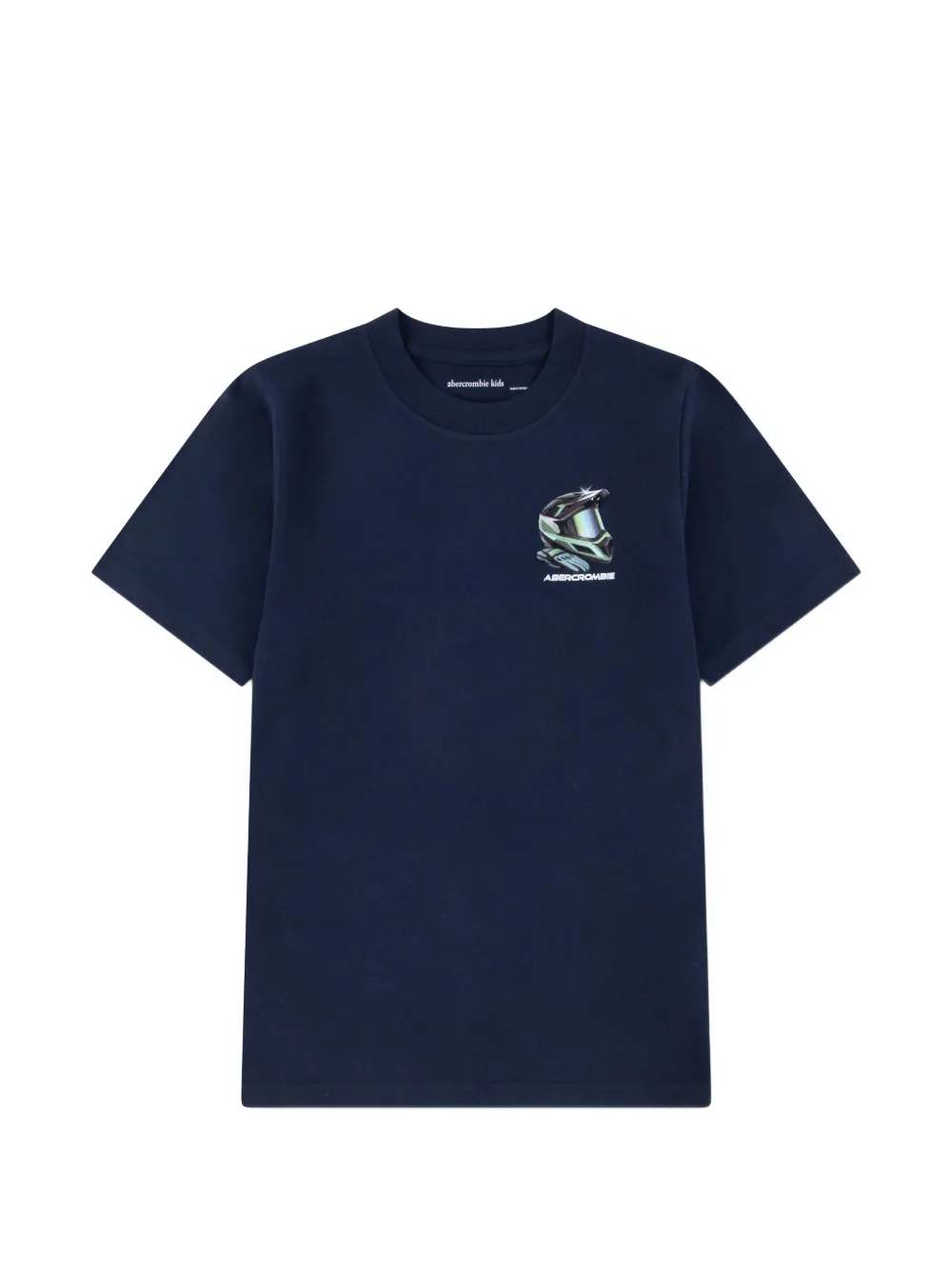 ABERCROMBIE FITCH KIDS Racing Helmet graphic-print T-shirt - Blu
