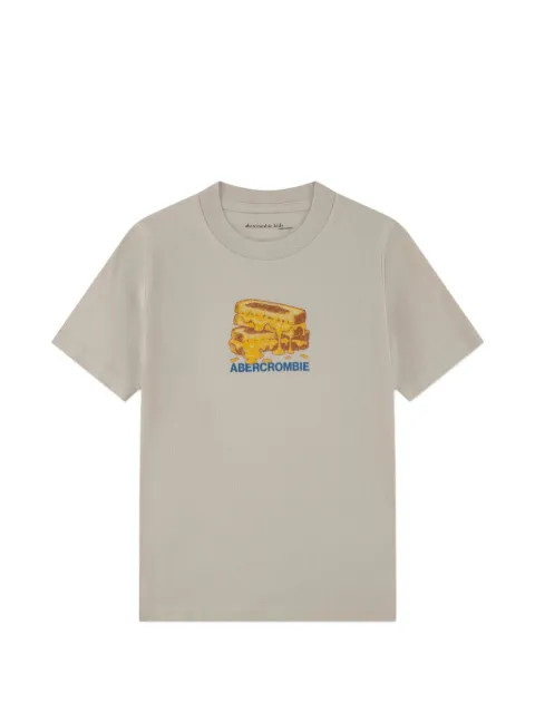 ABERCROMBIE FITCH KIDS Grilled Cheese graphic-print T-shirt