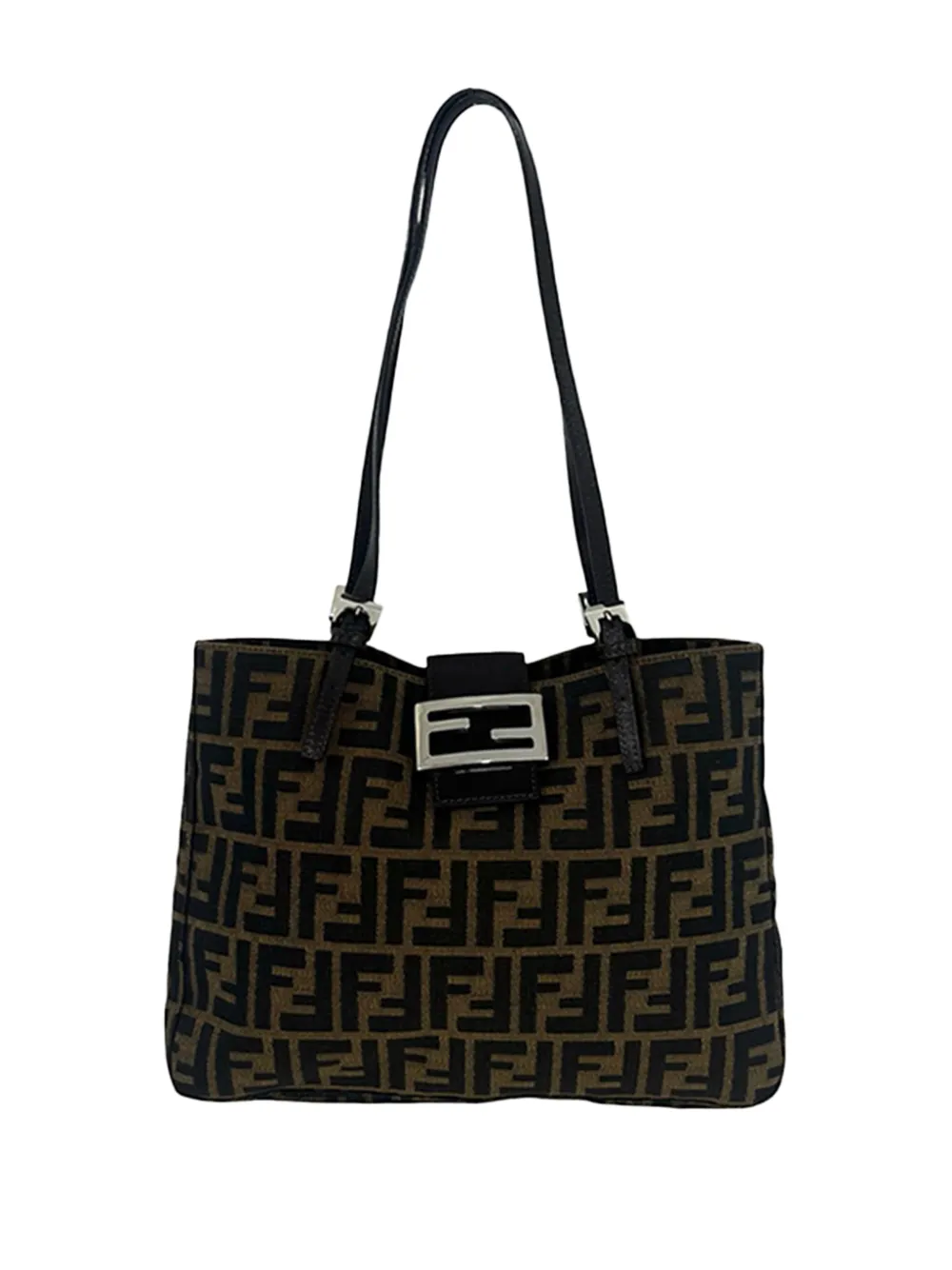 Fendi Pre-Owned 2000-2010 Zucca Canvas tote bag - Marrone