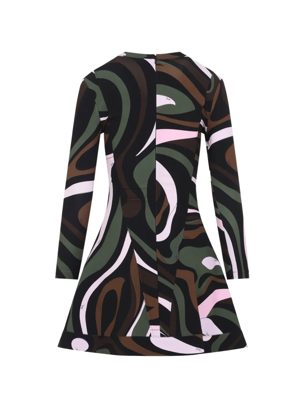 PUCCI Jurk met V-hals Zwart