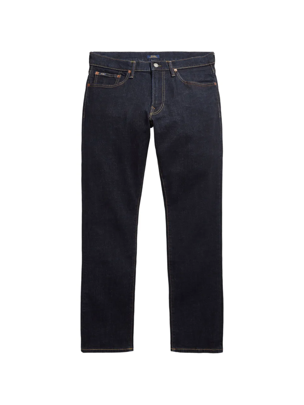 Polo Ralph Lauren logo-embroidered slim-fit jeans - Blu