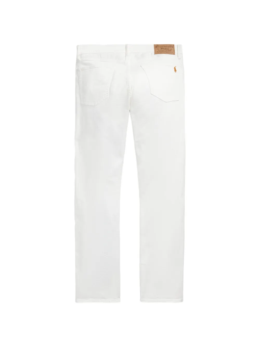 Polo Ralph Lauren logo-embroidered jeans Wit