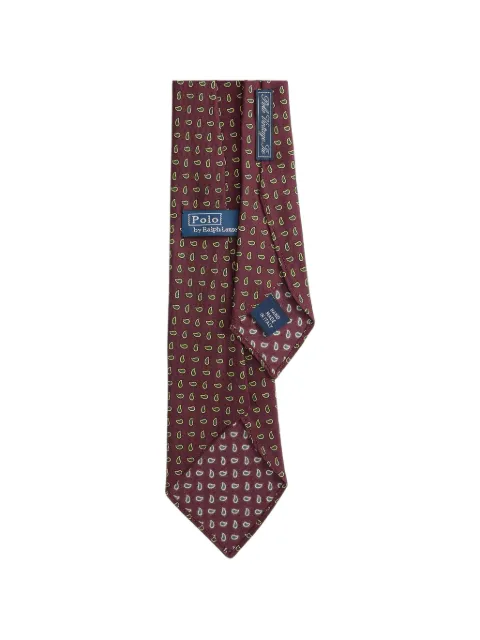 Polo Ralph Lauren paisley-print silk tie