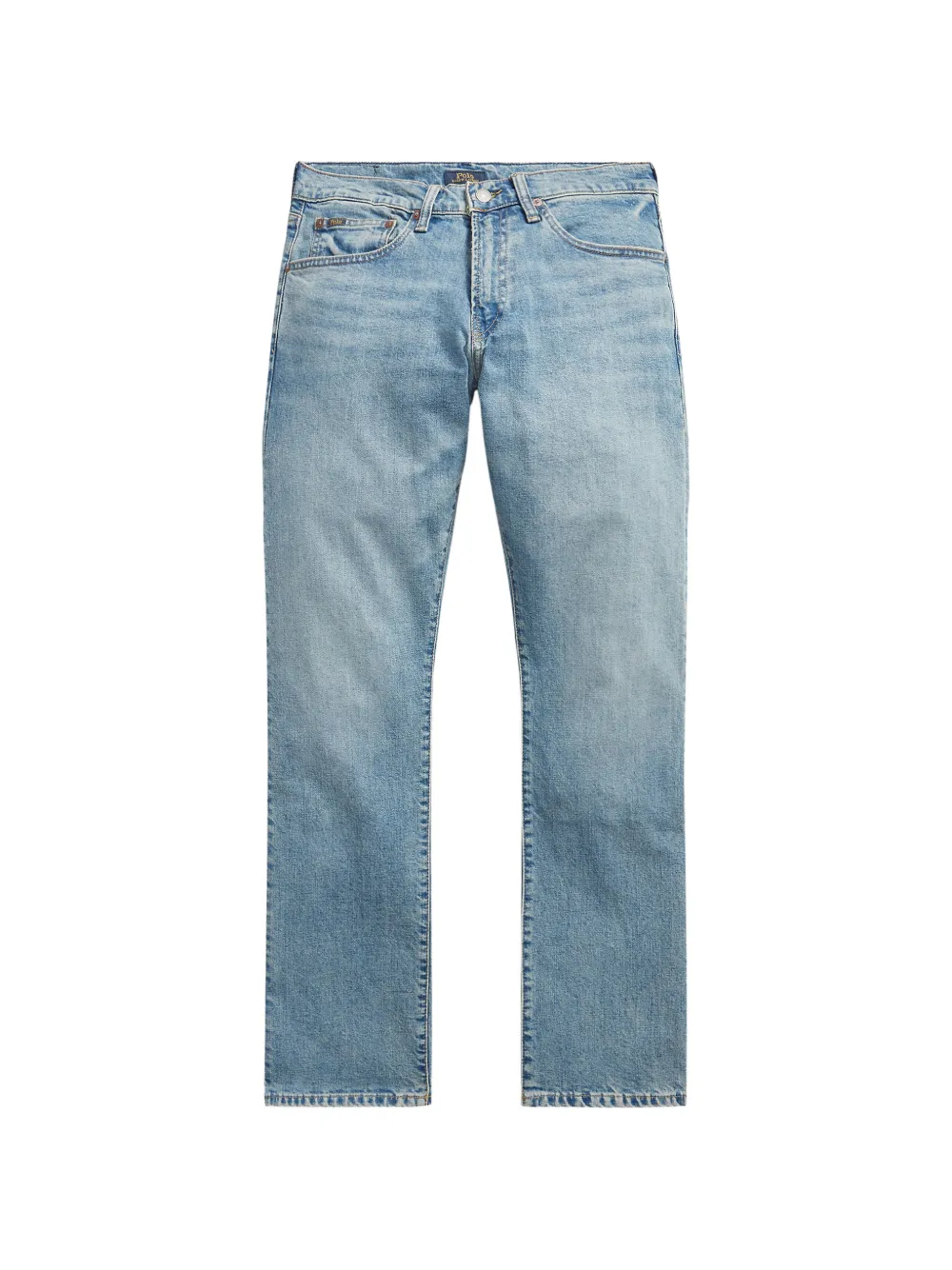 Polo Ralph Lauren faded-effect straight-leg jeans - Blu