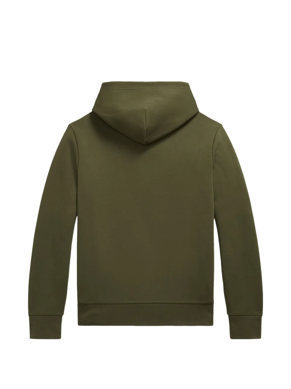 Polo Ralph Lauren logo-embroidered drawstring hoodie Groen