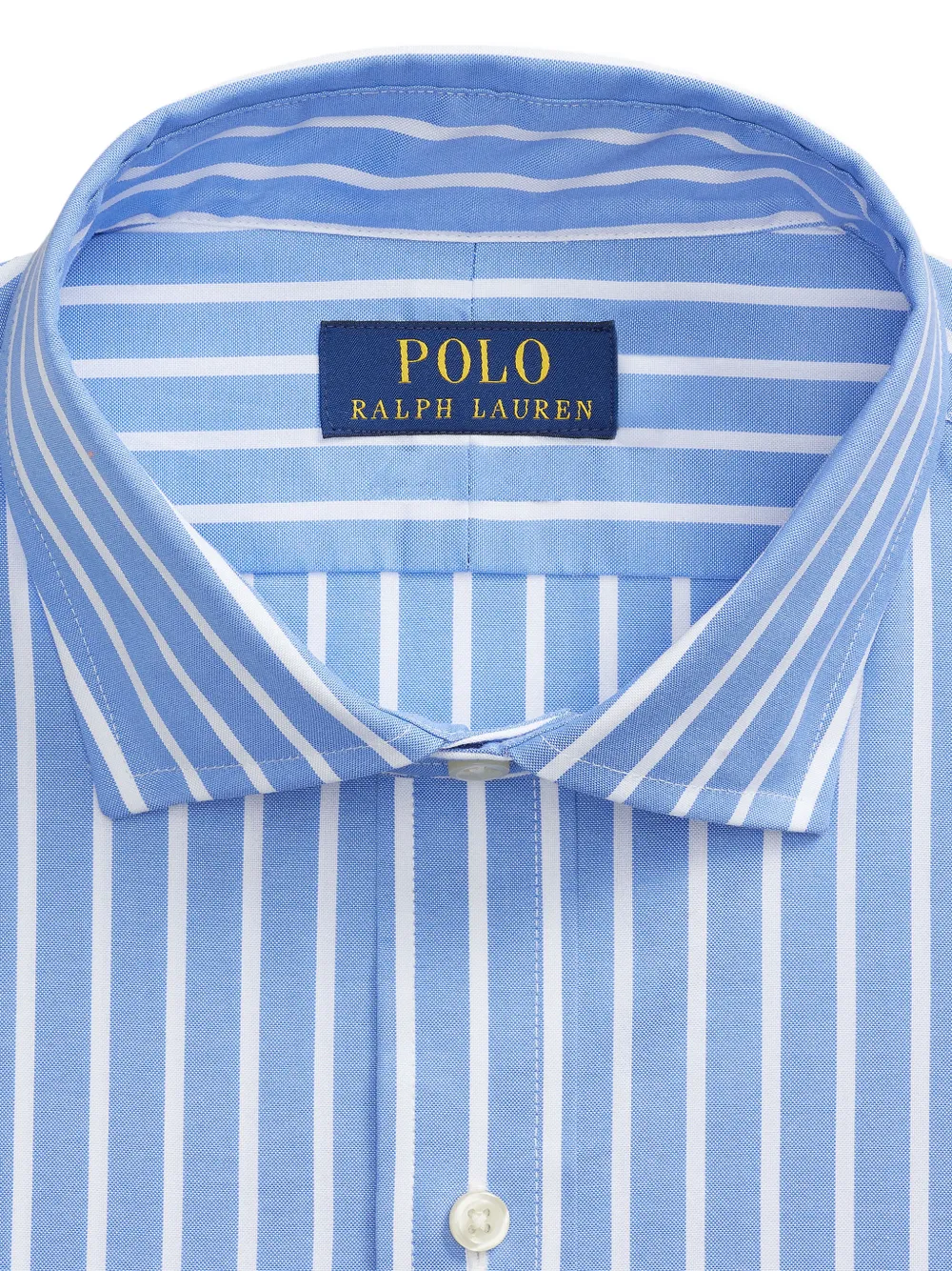 Polo Ralph Lauren striped cotton shirt Blauw
