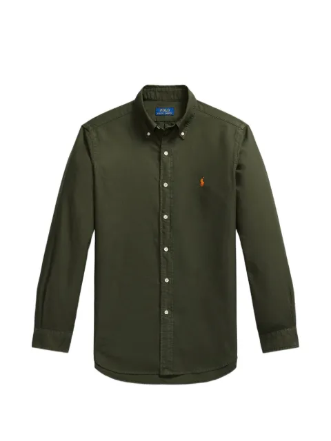 Polo Ralph Lauren logo-embroidered button-down shirt