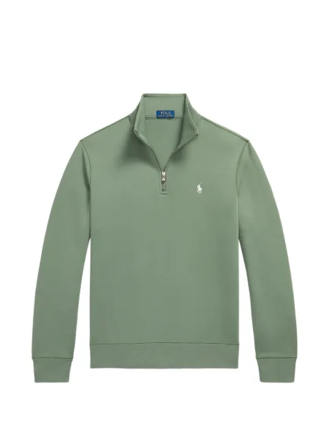Polo Ralph Lauren quarter-zip embroidered-logo sweatshirt