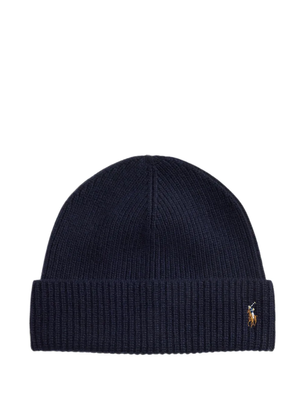 Polo Ralph Lauren Beanie mit ikonischem Ponymotiv - Blau