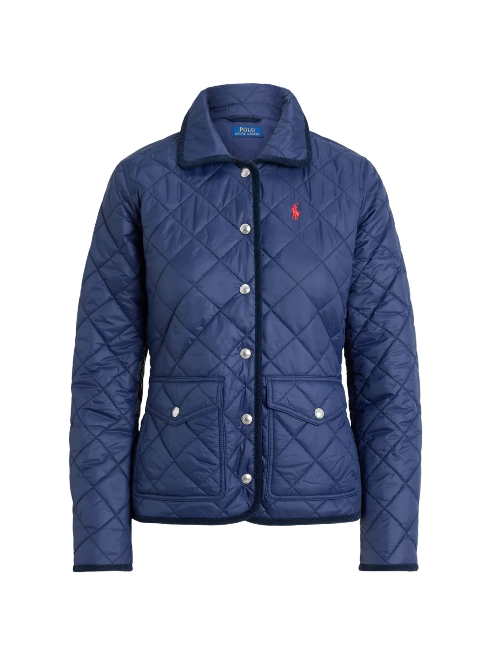 Polo Ralph Lauren quilted logo-embroidered jacket - Blu