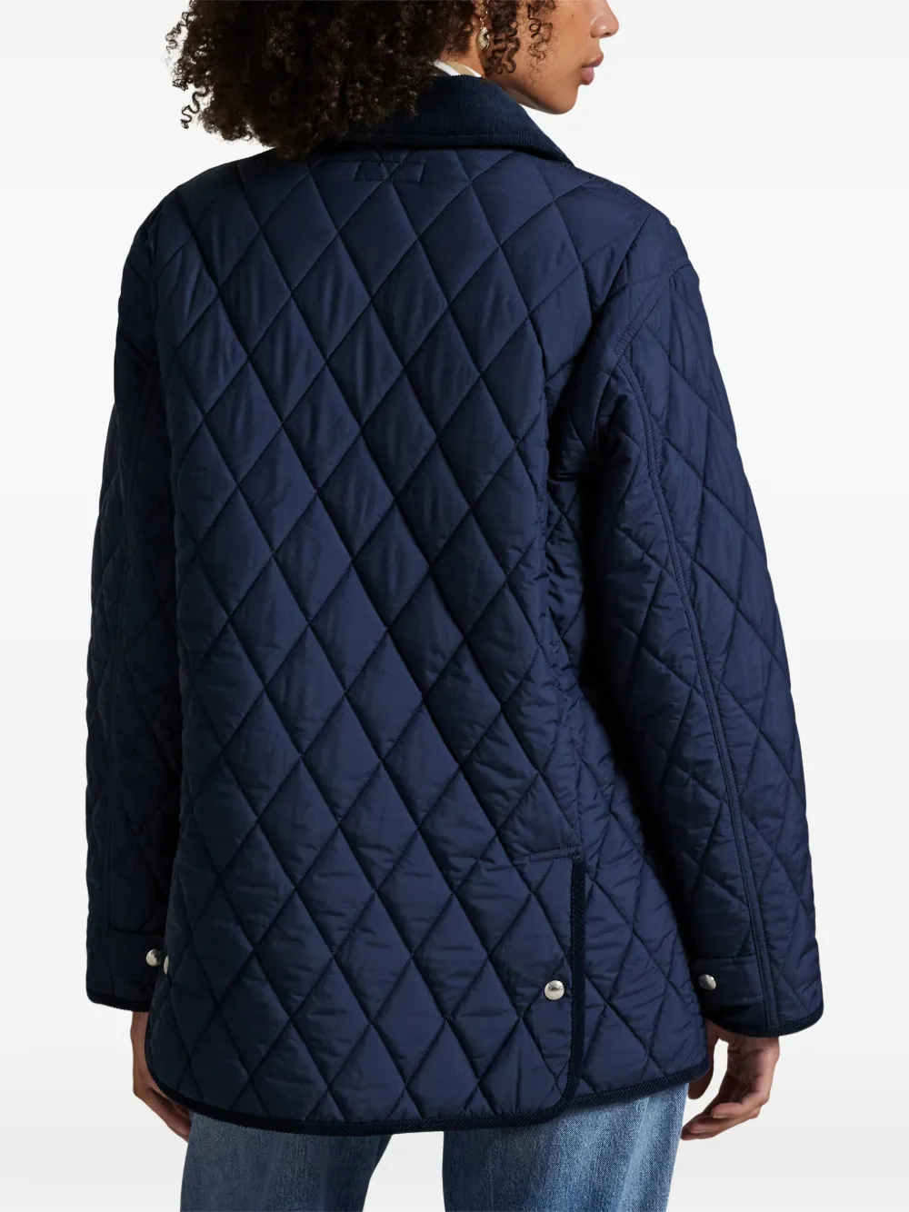 Polo Ralph Lauren Gewatteerd jack Blauw