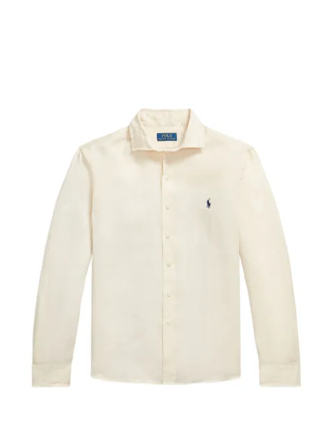 Polo Ralph Lauren Pony-embroidered linen shirt