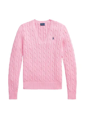 Polo Ralph Lauren ケーブルニット カーディガン | ピンク | FARFETCH JP