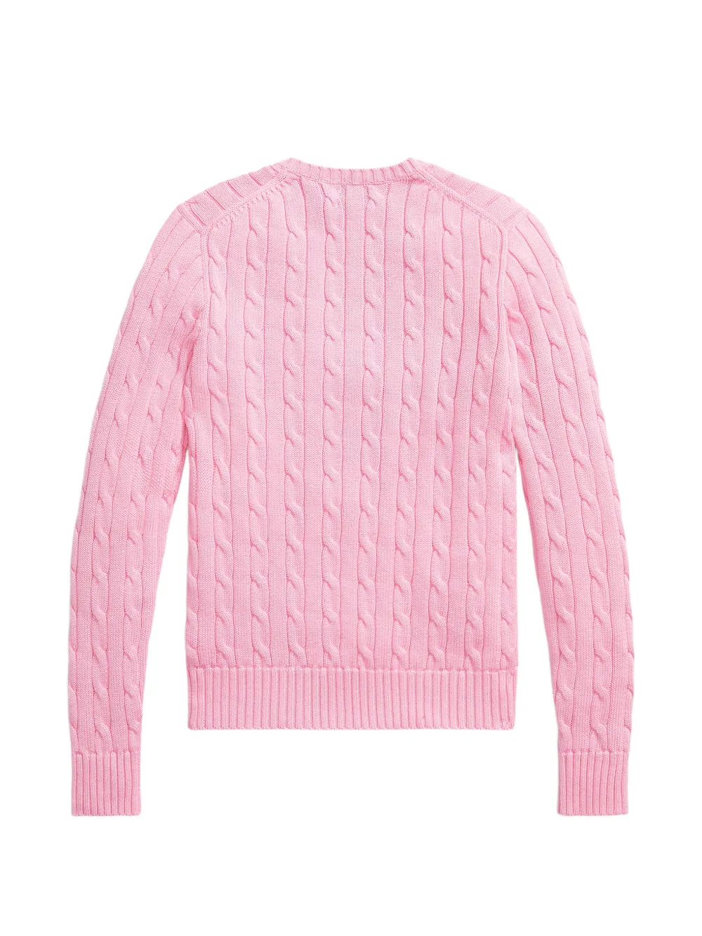 Polo Ralph Lauren Kabelgebreide trui met V-hals Roze