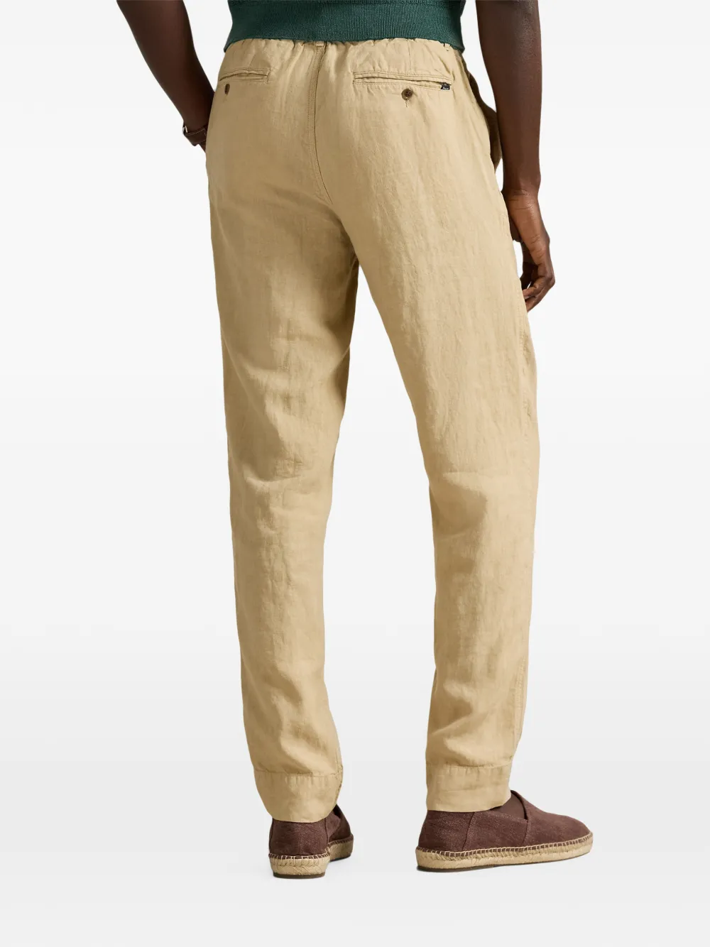 Polo Ralph Lauren Broek met trekkoordtaille Beige
