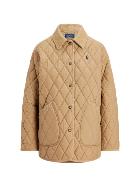 Polo Ralph Lauren quilted corduroy-collar jacket