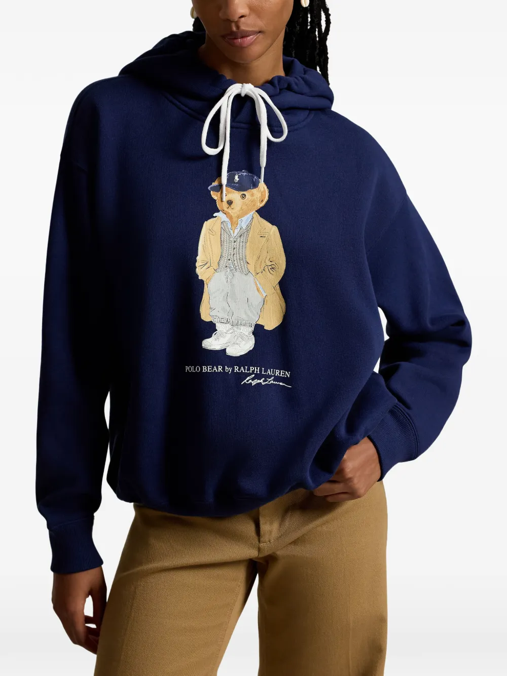 Polo Ralph Lauren Hoodie met print Blauw