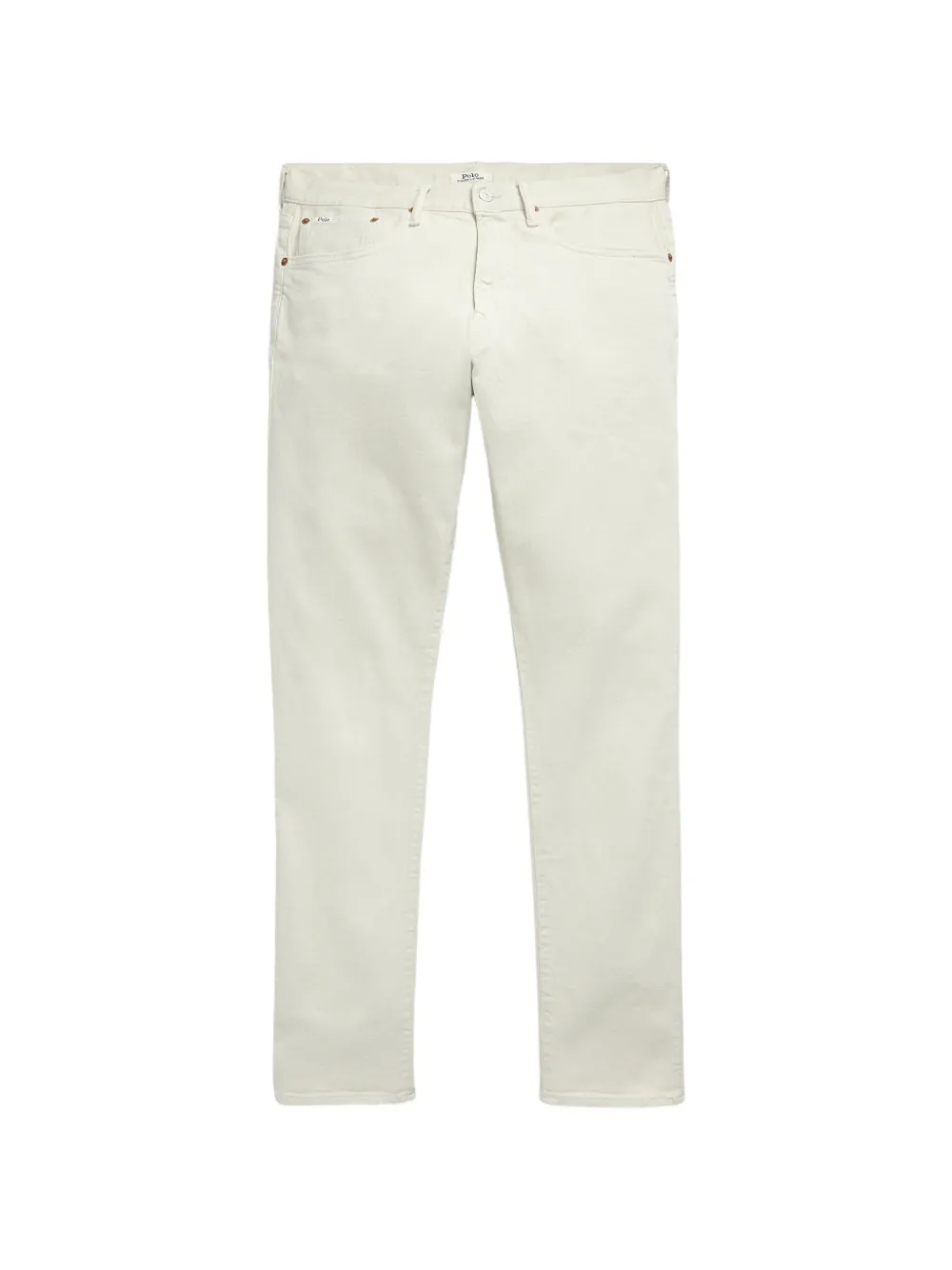 Polo Ralph Lauren logo-embroidered slim-fit jeans - Toni neutri