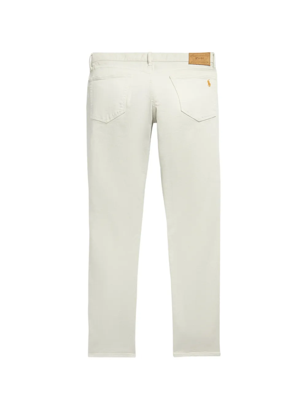 Polo Ralph Lauren Slim-fit jeans met geborduurd logo Beige
