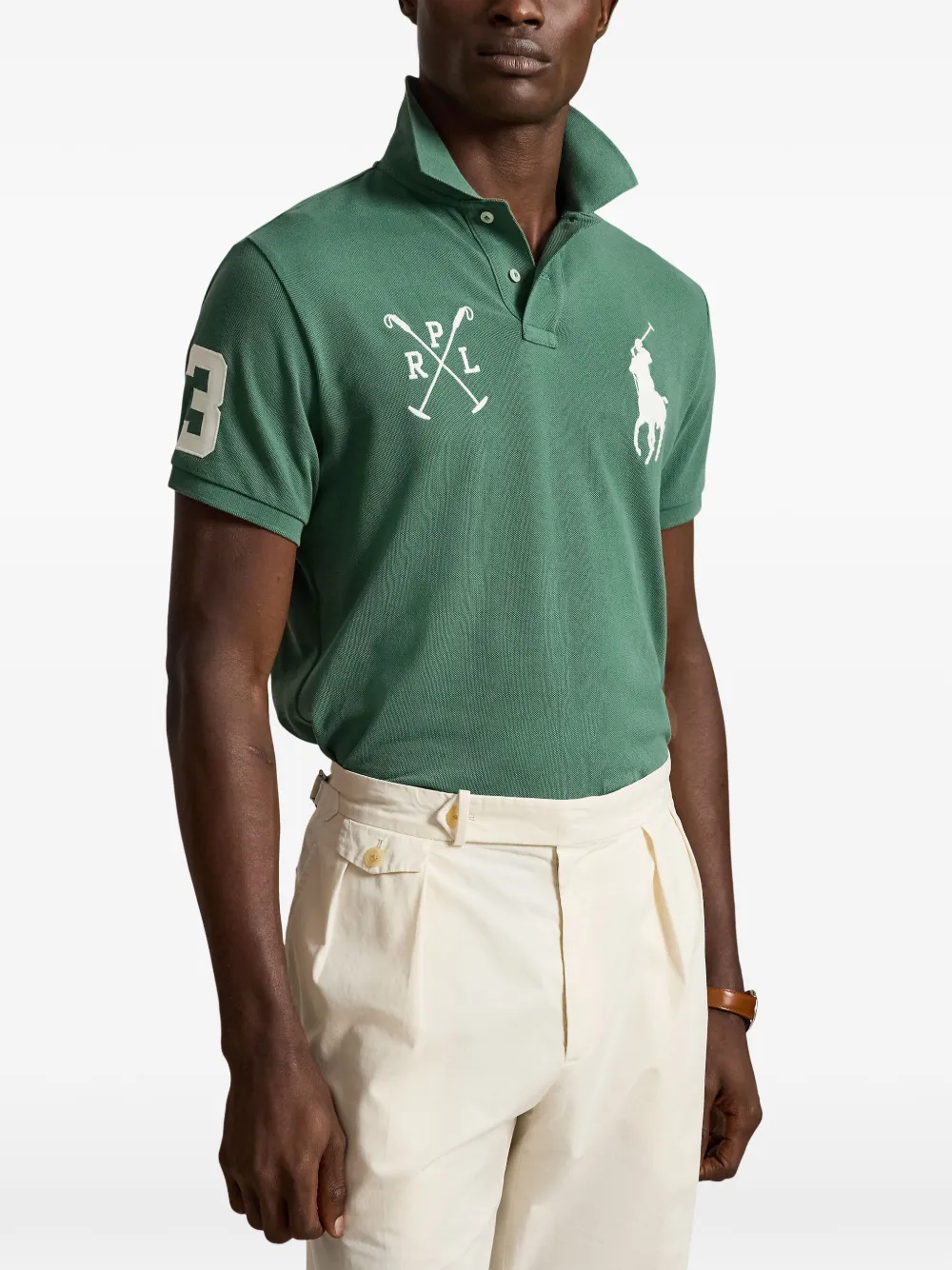 Polo Ralph Lauren Poloshirt met geborduurd logo Groen