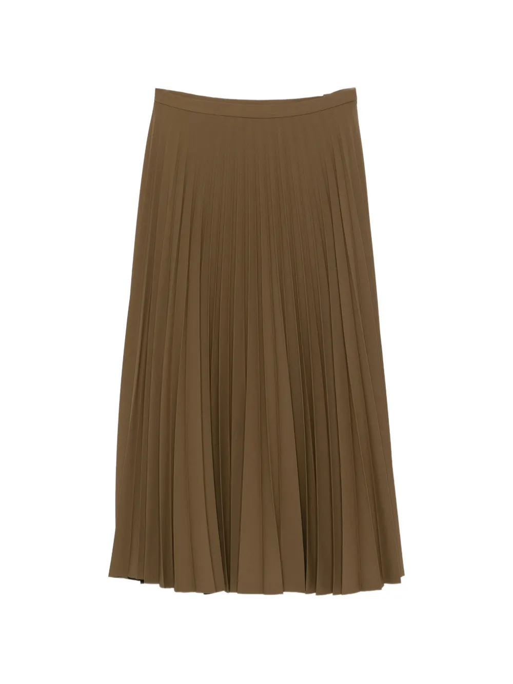 I BLUES pleated midi skirt