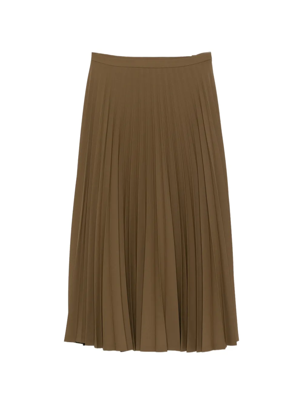 I BLUES pleated midi skirt