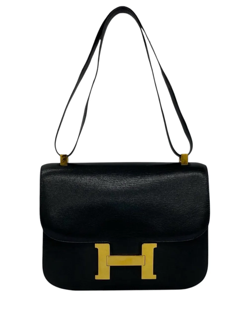 Hermès Pre-Owned 2000 Box Calf Constance 23 crossbody bag - Blu
