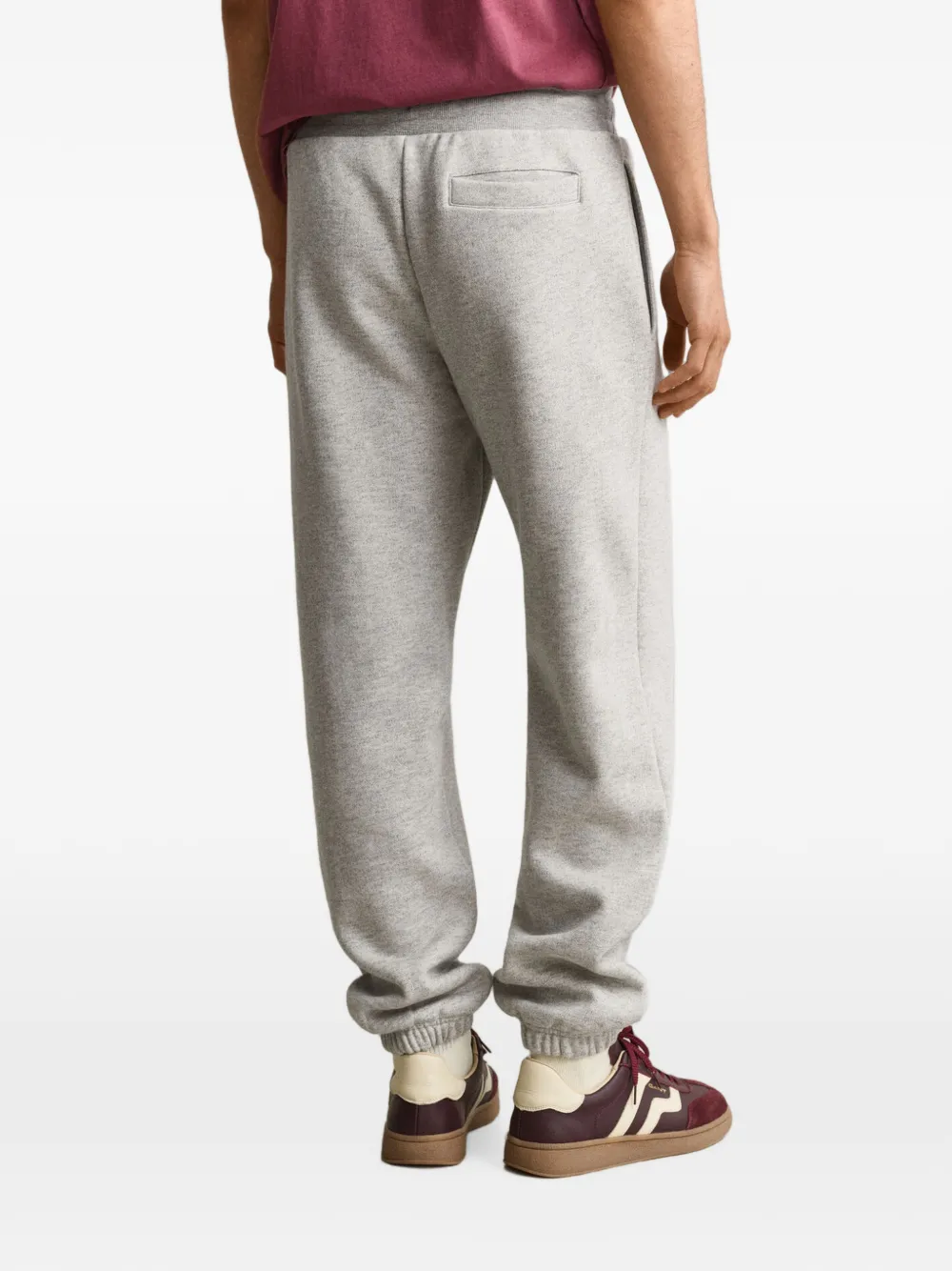 Gant Trainingsbroek met logopatch Grijs