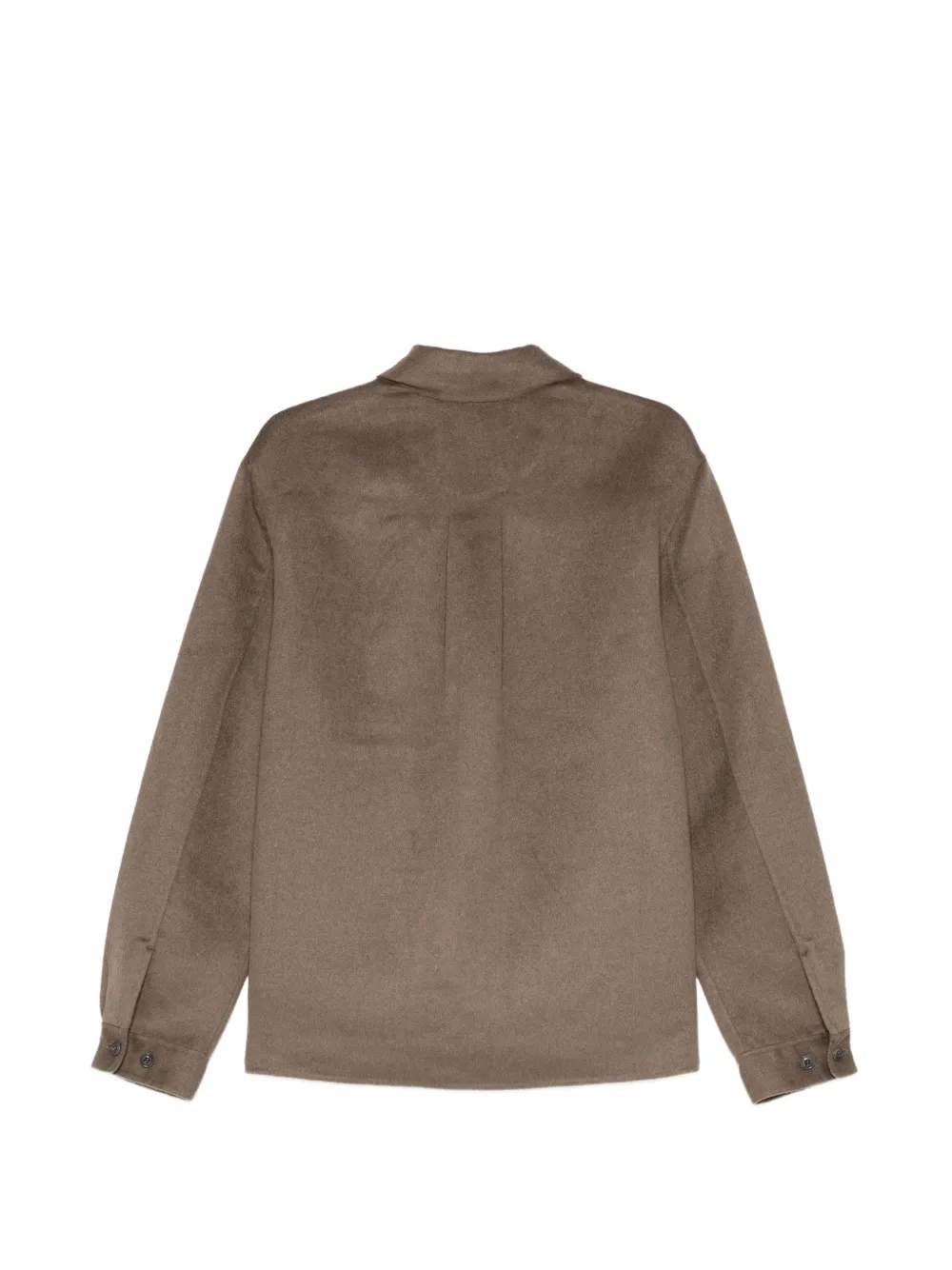 Gant Reg shirtjack met stiksels Beige