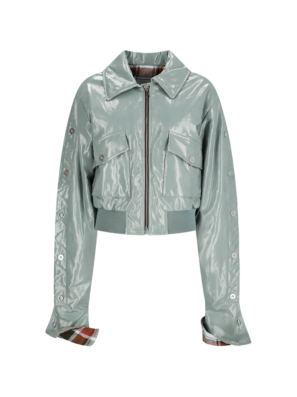 Marbell Beschichtete Emili Jacke In Gray