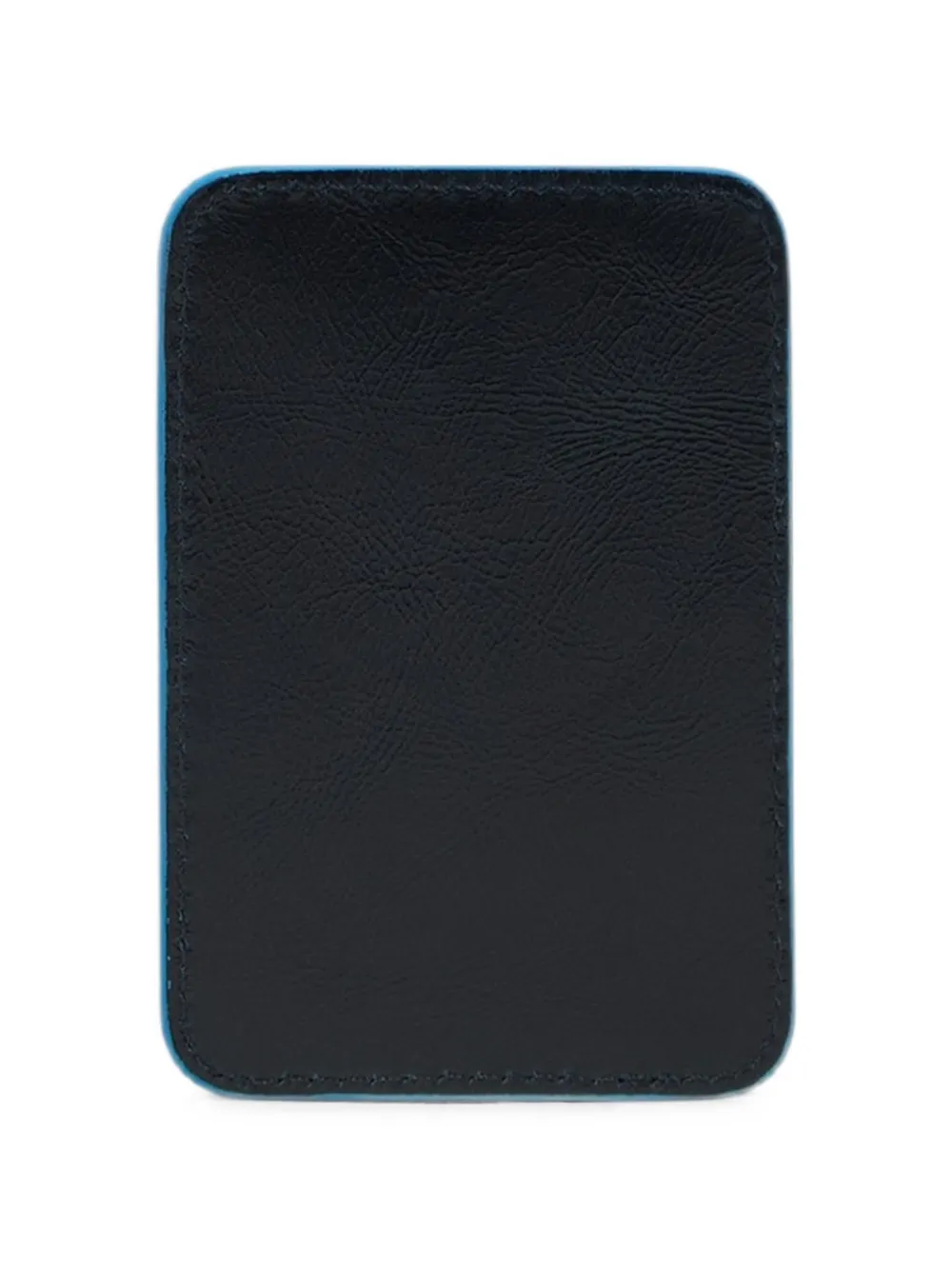 PIQUADRO Pasjeshouder met logoprint Blauw