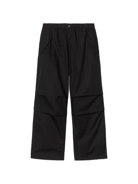 Carhartt WIP Fletcher logo-patch trousers