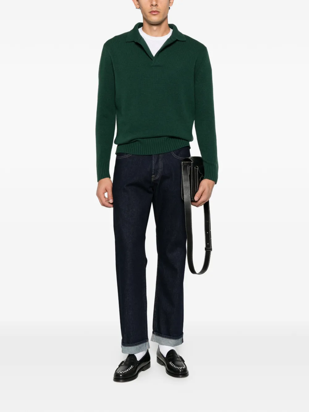 Staff Jeans Tommy straight-leg jeans Zwart