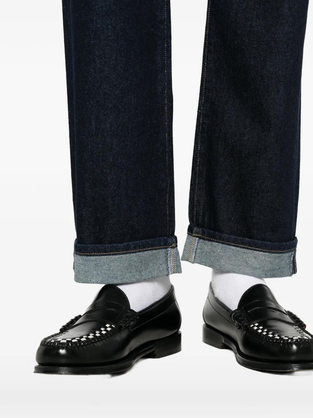 Staff Jeans Tommy straight-leg jeans Zwart