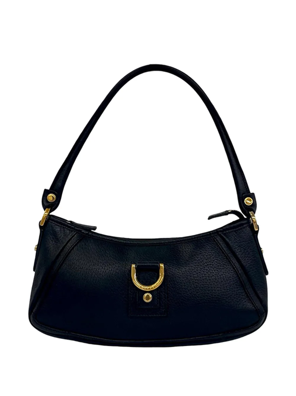 Gucci Pre-Owned 20th Century Calfskin Abbey D Ring Pochette handbag - Nero
