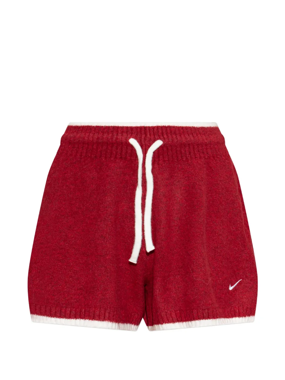 Nike logo-embroidered drawstring shorts