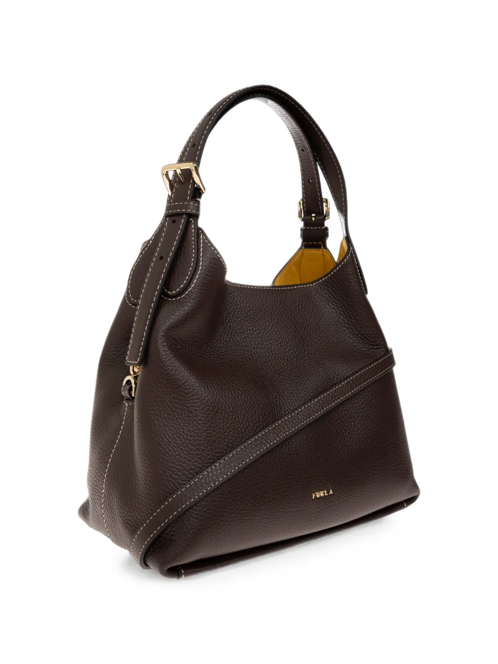 Furla Primrose leren shopper Bruin