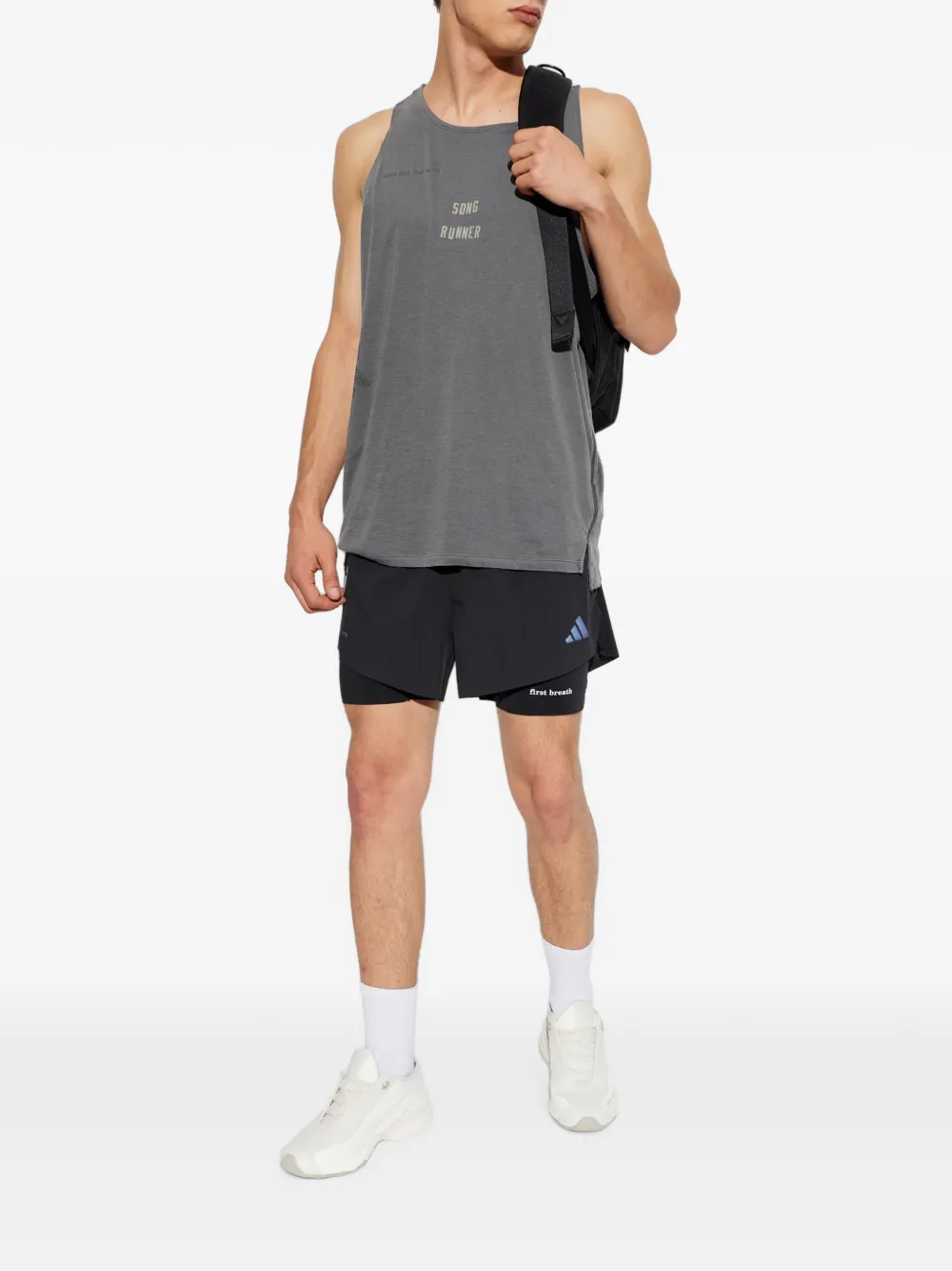 adidas Song for the Mute gelaagde shorts Zwart