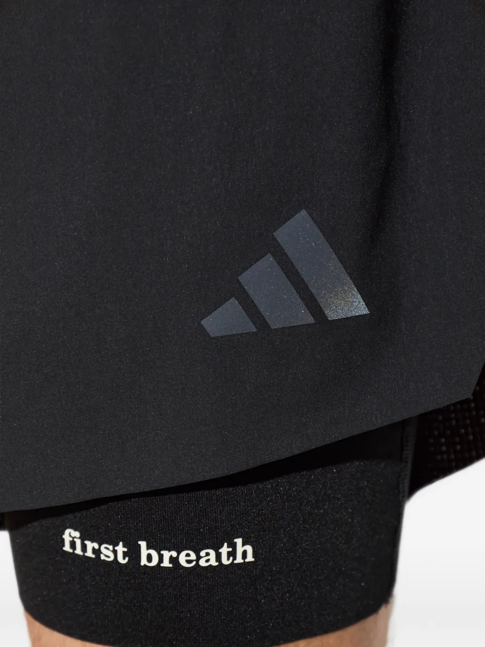 adidas Song for the Mute gelaagde shorts Zwart