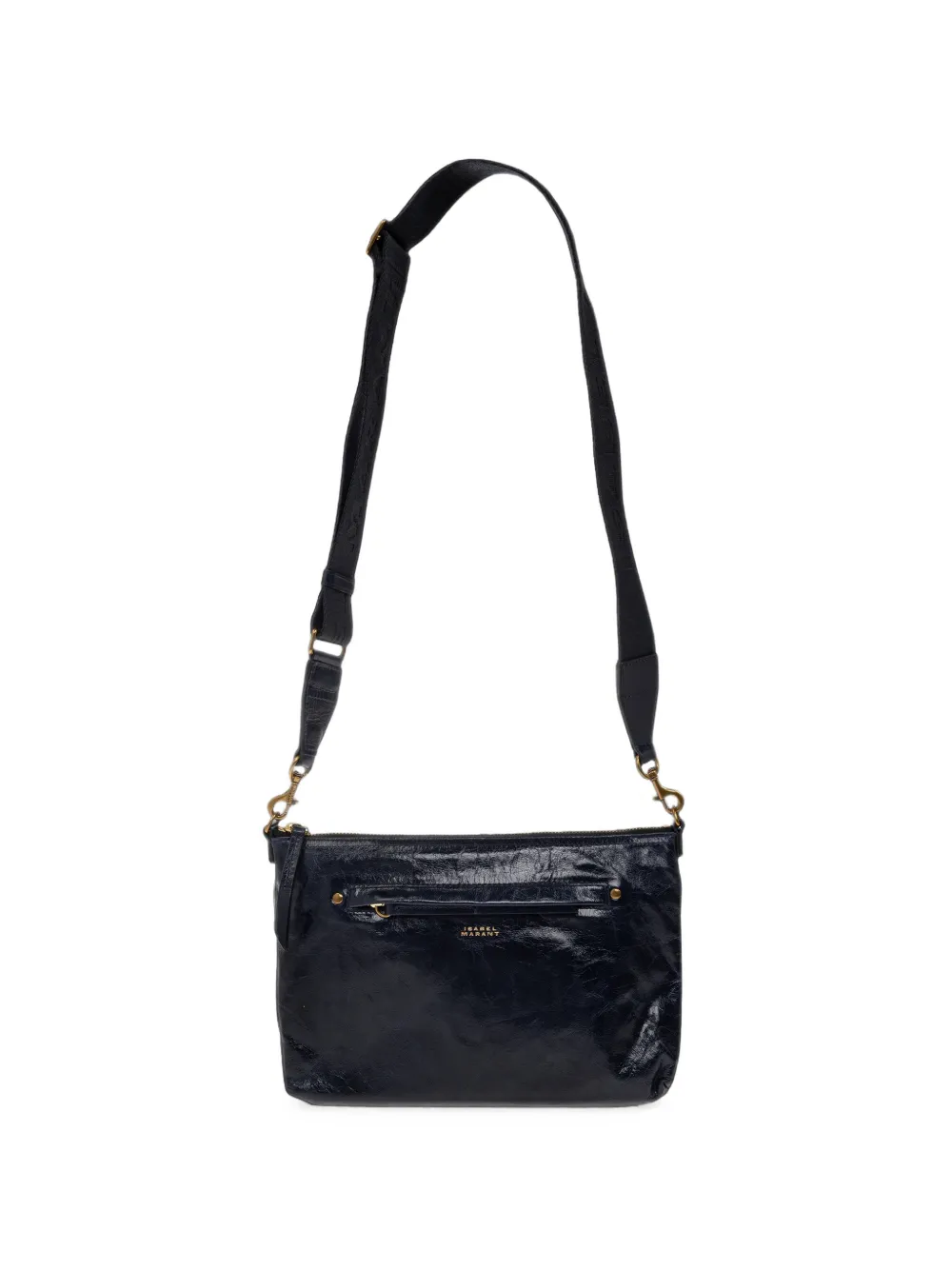ISABEL MARANT Nessah soft leather shoulder bag - Blu