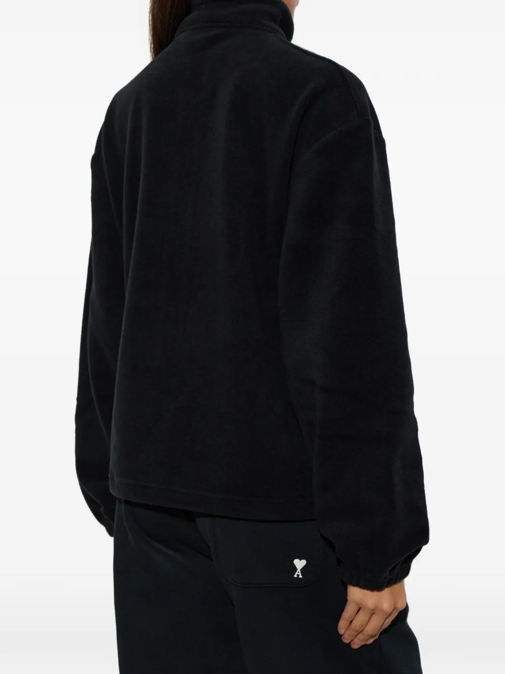 Canada Goose Tayen logo-patch oversized jacket Zwart