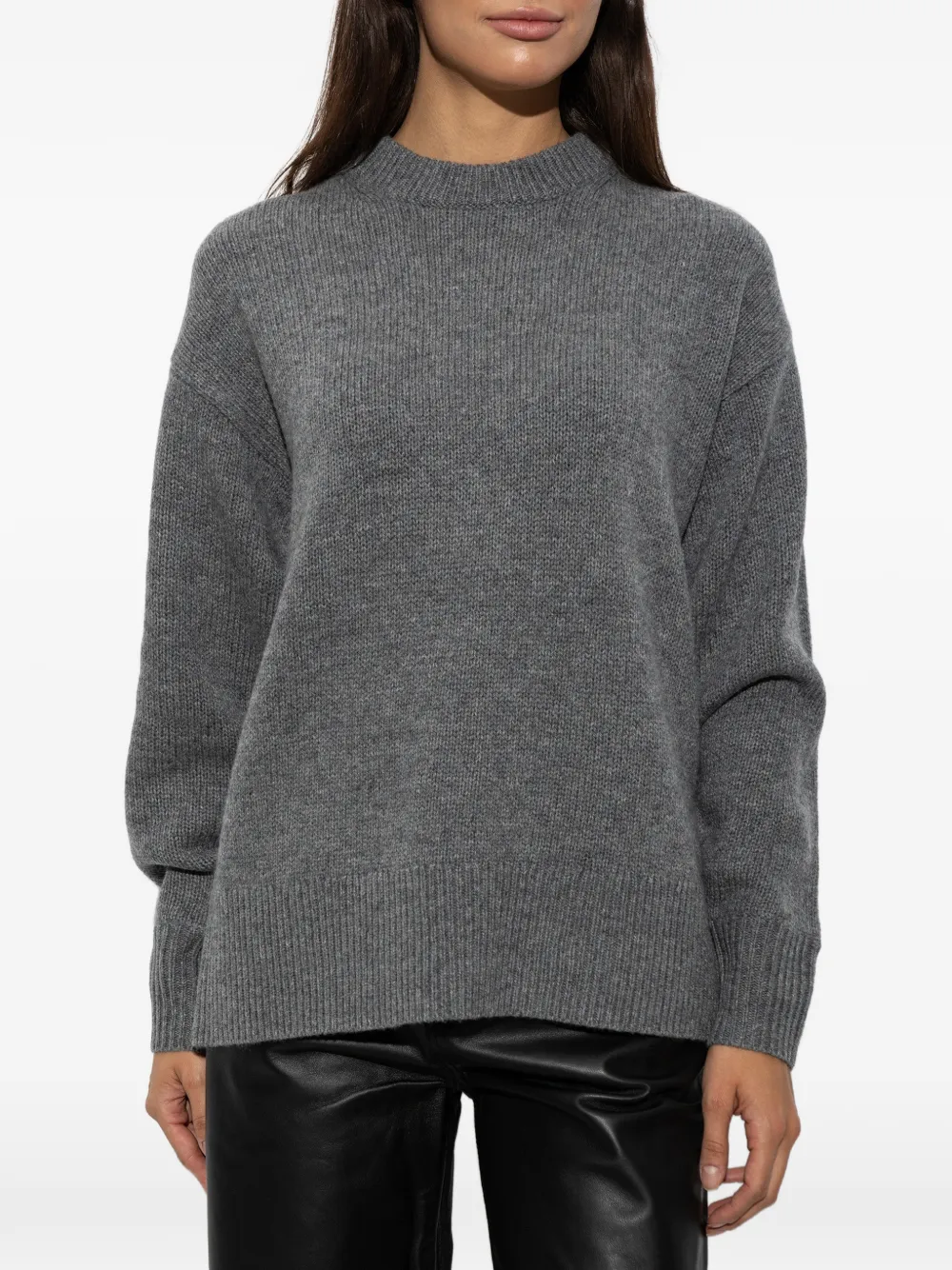 By Malene Birger Bradley wollen trui Grijs