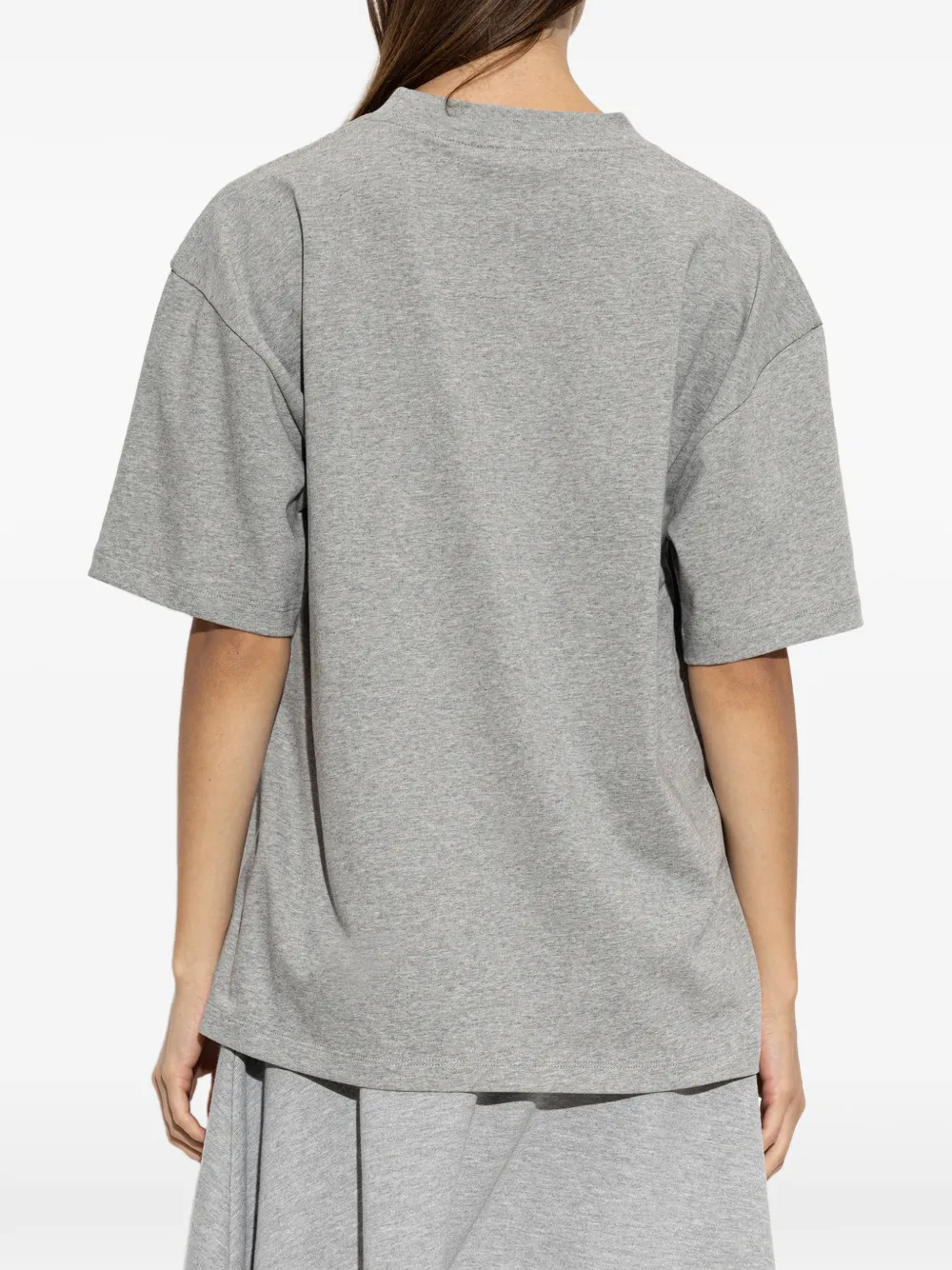 AVAVAV Oversized T-shirt met skelet-print Grijs
