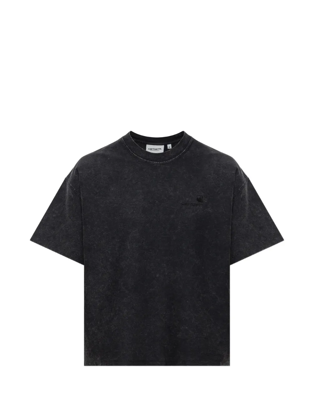 Carhartt WIP S/S Lambert logo-embroidered acid-wash T-shirt