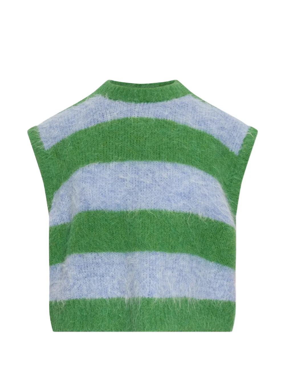 American Vintage débardeur Niby en maille rayée - Vert