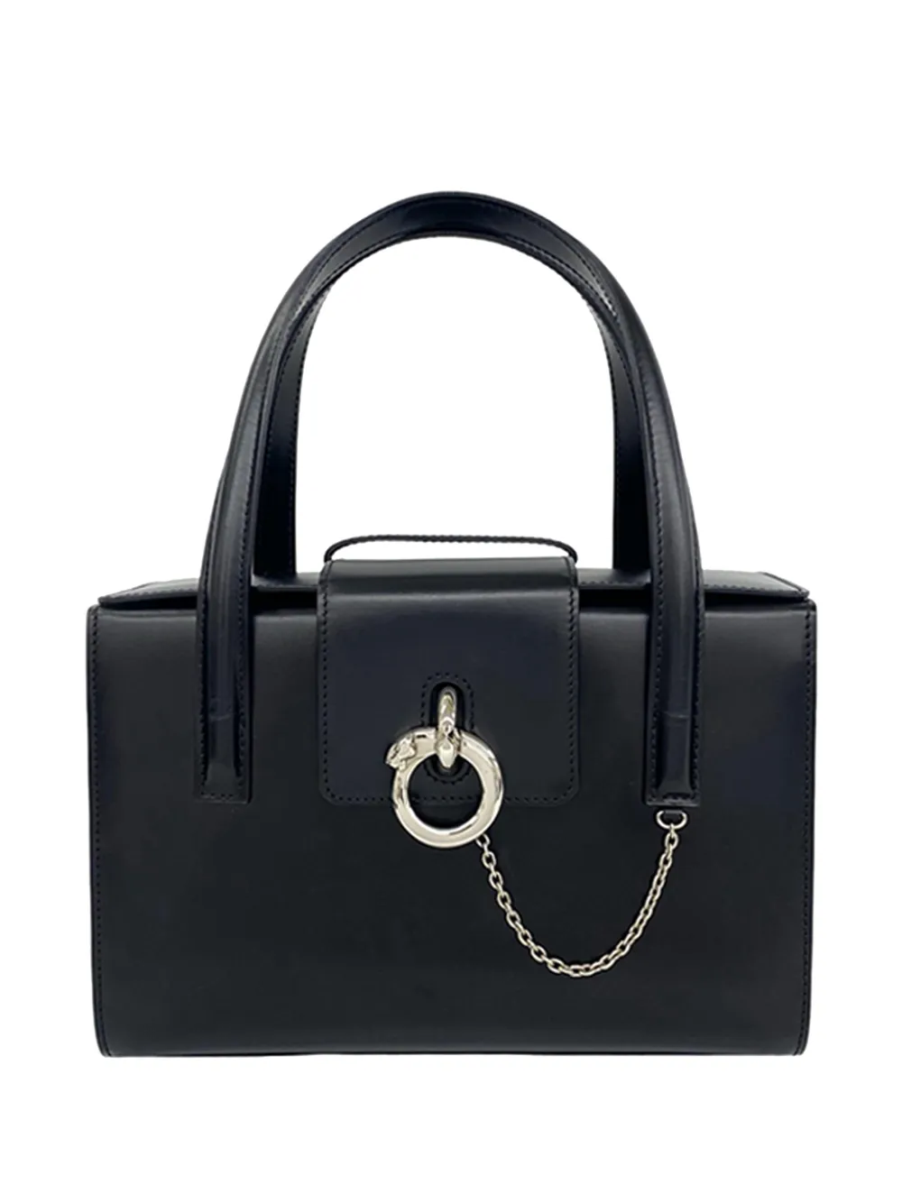 Cartier sac à main en cuir Panthere (2010-2026) - Noir Cartier sac à main en cuir Panthere (2010-2026) - Noir