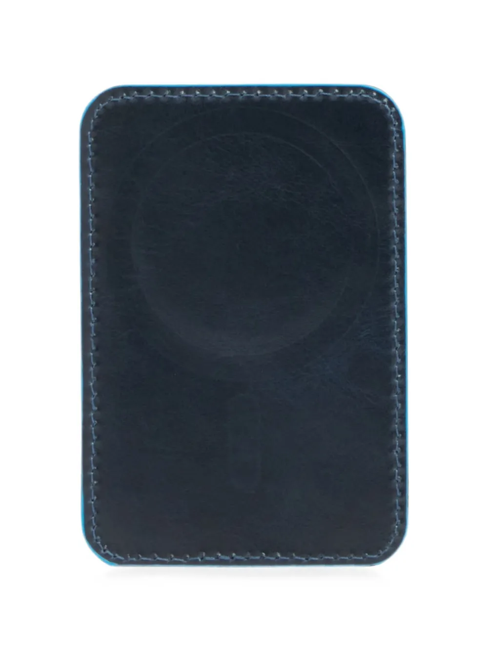 PIQUADRO Pasjeshouder met logoprint Blauw