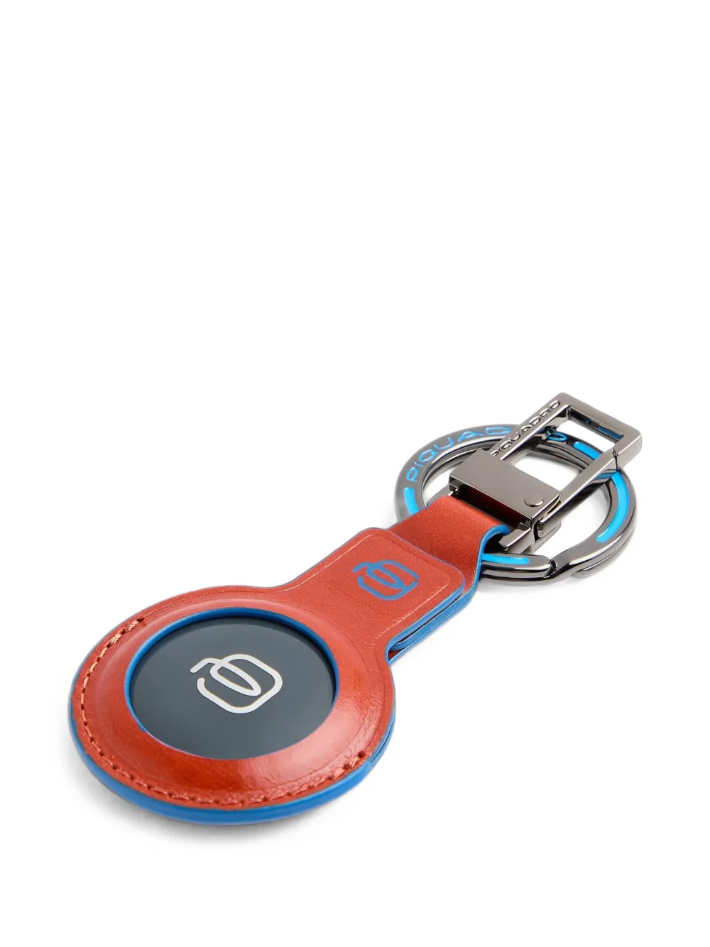 PIQUADRO Connequ 4.0 leren sleutelhanger Oranje