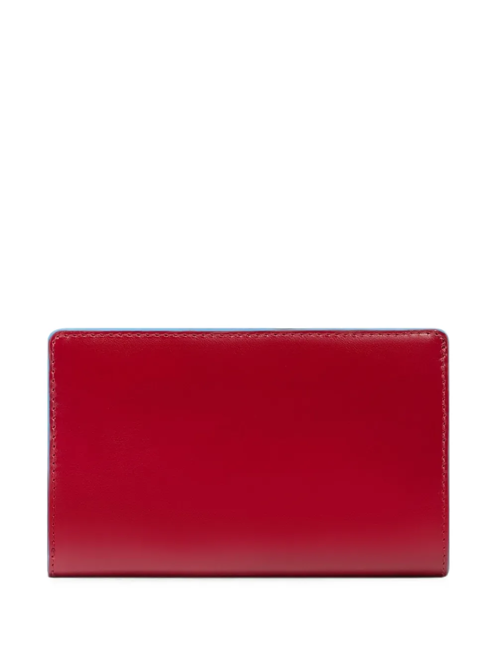 PIQUADRO logo-plaque bifold wallet Rood