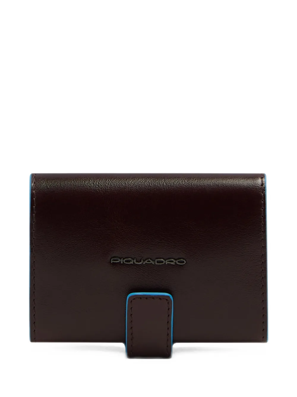 PIQUADRO Blue Square logo-plaque cardholder · One Size